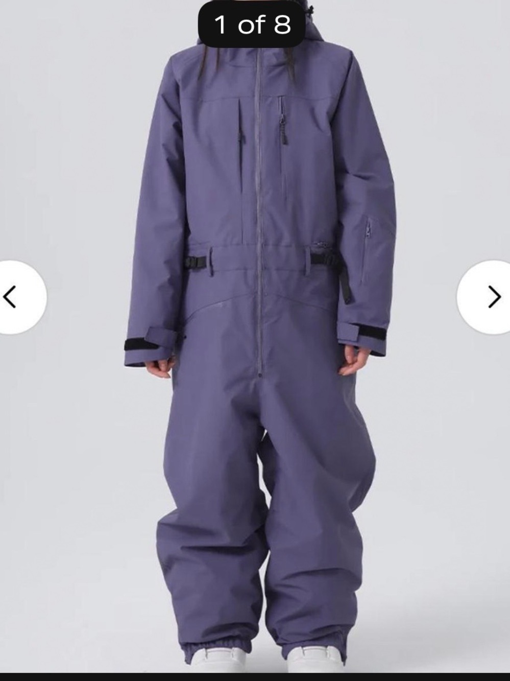 Men's Brand new Purple One-Piece Ski & Snowboard Suit